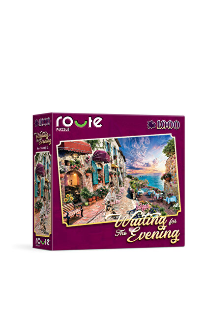 ROUTE Waiting for the Evening Themed Puzzle (1000 Pieces) 48×68 cm