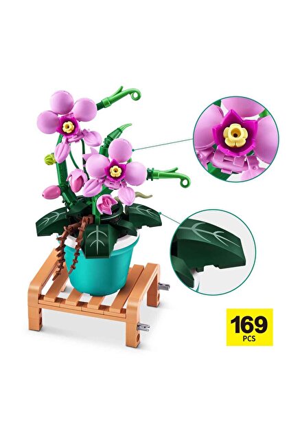 Zuru Toys MAX Saksı Bitkileri Sürprizi - Ay Orkidesi 169 Parça