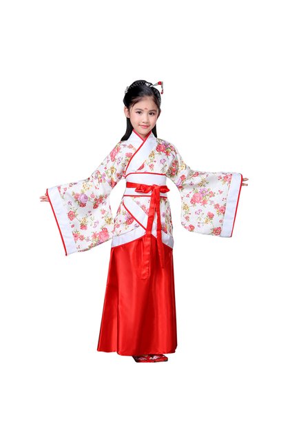 Chinese Hanfu Costume girl Ancient Dress Oriental Princess Dress Lady Elegance Dance Wear