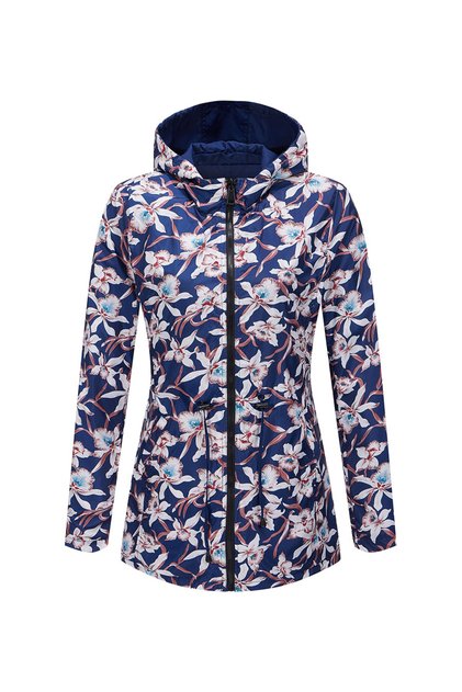 Reversible Hooded Jacket with Full Zip