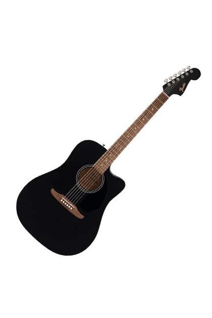 California Debut Redondo CE Dreadnought Ceviz Klavye Black Elektro Akustik Gitar