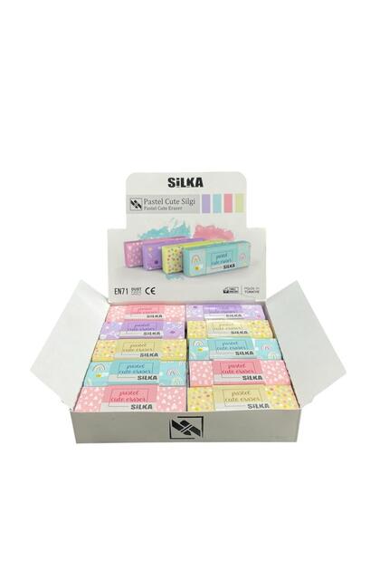 Silka Pastel Cute Silgi 20 ' Li ( 1 Paket ) - Fiyatı, Yorumları