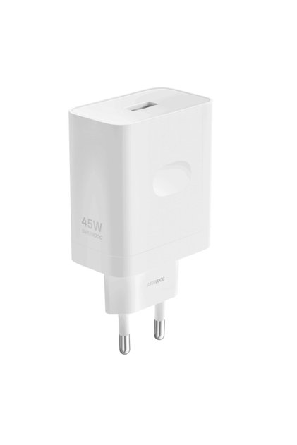 Зарядно устройство Realme, 45W, 4.1A, 1 x USB-A, бяло VCB4JAEH
