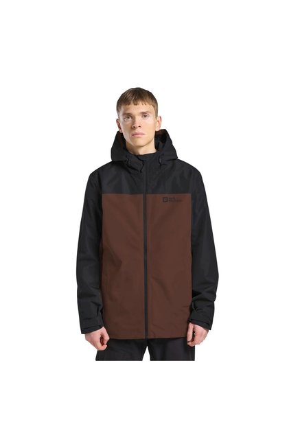 Jack Wolfskin Colonius Erkek Kahverengi Outdoor Ceketi ERKEK