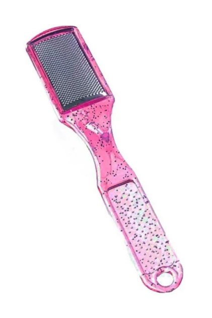 Plastic Heel Grater Foot File Dead Skin and Callus Remover Professional Silvery Design