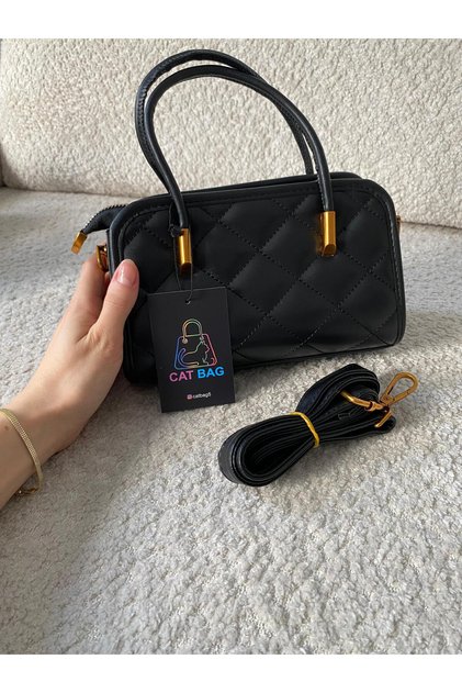 Cat Bag Black Handbag