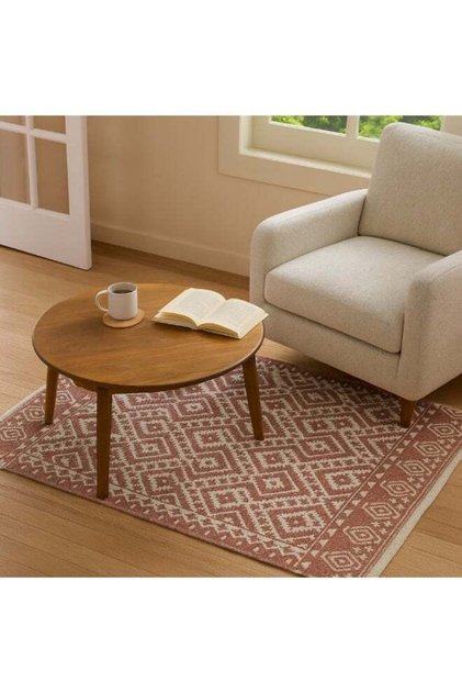 Indian Hand Woven Rug