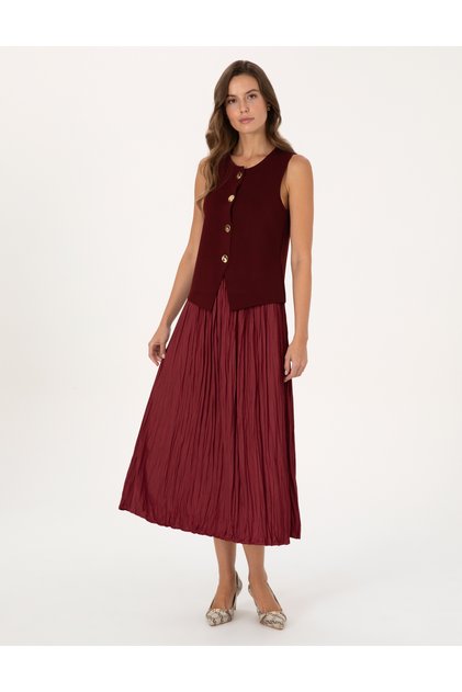Cherry A-Line Woven Skirt 50315695-Vr223