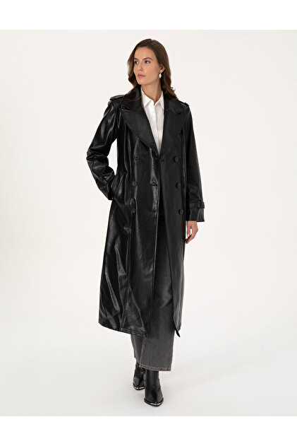 Pierre Cardin Siyah Trençkot 50295956-VR046 - Fiyatı, Yorumları