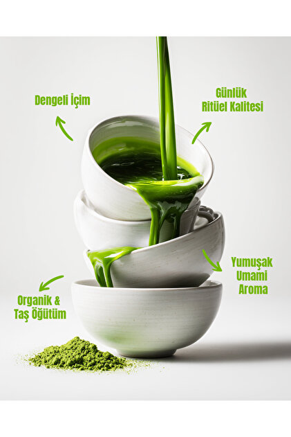 LA MATCHA Ceremonial Grade Matcha 30 g – Japon Yeşil Çay Tozu