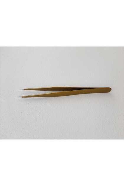 Pointed Thin Straight Tip Repairman Tweezers Precision Tip Ingrown Hair Tweezers Eyebrow Eyelash Separation Tweezers