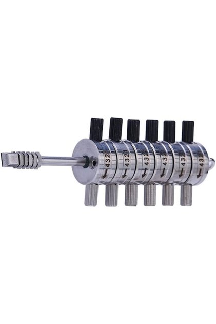 Instrument de decodare pentru încuietori auto - Tibbie cu 6 pini, profesional multifuncțional
