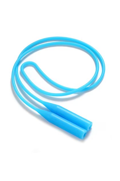 Silicone Eyeglass Strap Cord / Rubber Blue