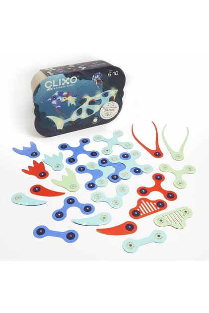 ® joc magnetic de construit - Animalute marine ( 24 piese)