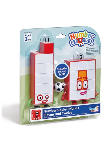 Set figurine Numberblocks - Unsprezece & Doisprezece