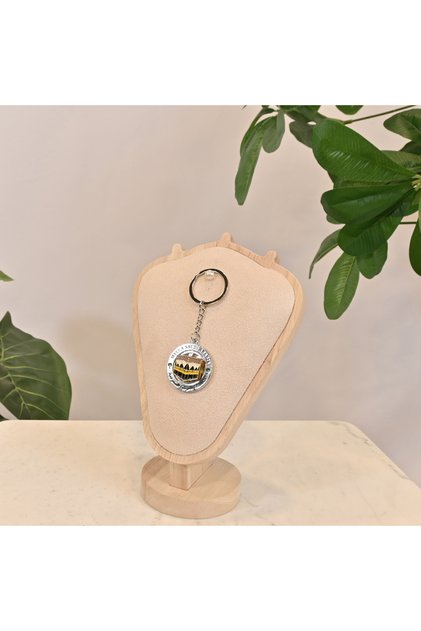 Kaaba Design Keychain