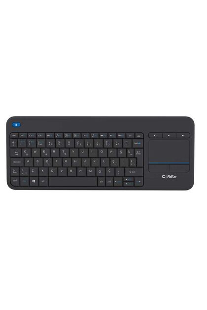 Logitech K400 Plus Klavye Kablosuz Touch Siyah USB Dokunmatik