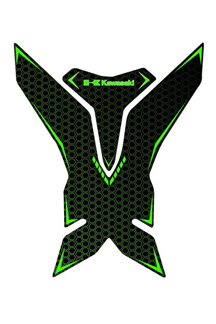Kawasaki Zx4RR 40. Yıl Sağ Yan Grenaj Sticker Orijinal 56054-4104