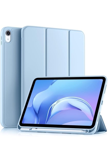 Smart Cat Cot Folio Case for iPad 10th & 11th Generation – Tri-Fold Stand Cover