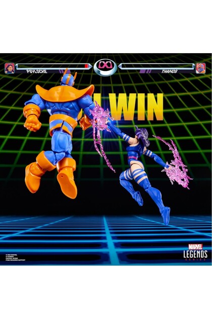 GAMERVERSE MARVEL アメコミ PSYLOCKE Read Thanos vs. Psylocke Gamerverse Series Legends Marvel THANOS vs アメコミ