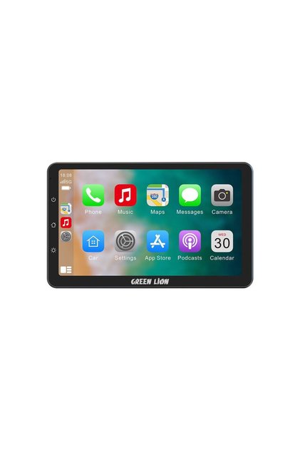 Portable Wireless Touch Screen Carplay/Android Auto - Black