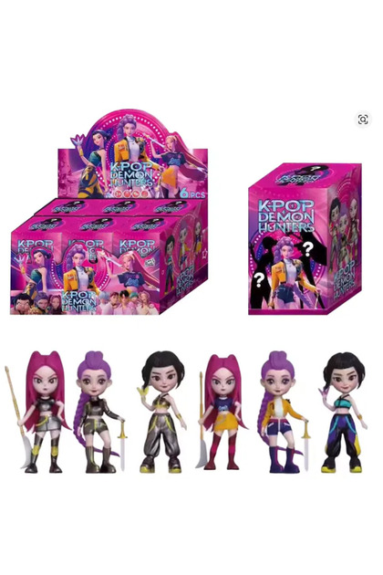 Figurină surpriză Kpop Devil Hunter - Rumi/Zoe/Mira și băieții, PVC, 4+