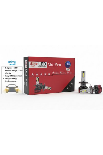 LED Headlight M8 Pro H4