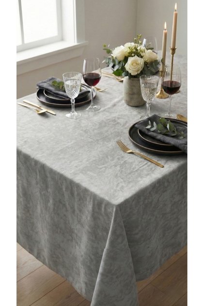 Mixed Pattern Decorative Large Size Tablecloth