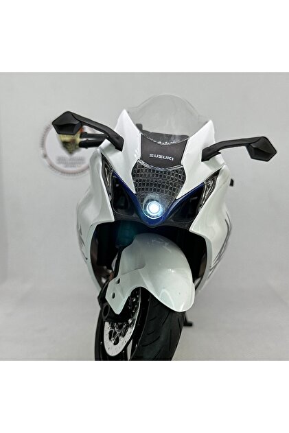 MotoGarage Suzuki Hayabusa GSX R1300 1:9 Diecast – Premium Işıklı