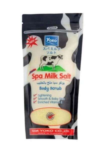 Yoko Spa Milk Salt Body Scrub, 3 pieces