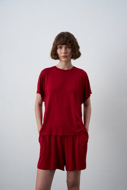 Kate Kısa Kollu Basic Tshirt