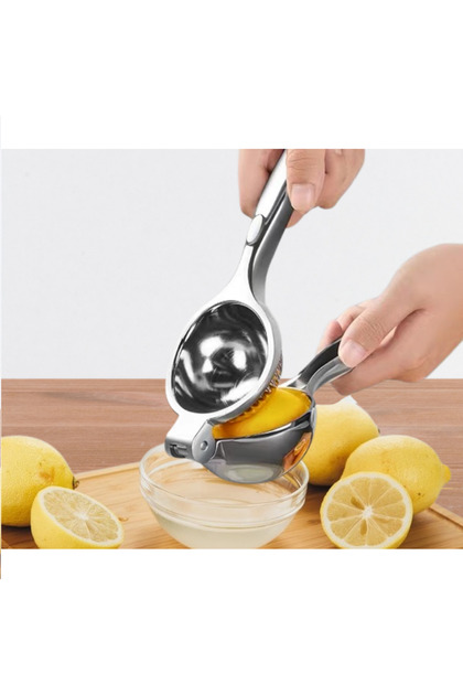 ZUZU MADE Büyük Boy Paslanmaz Çelik Döküm Portakal Limon Narenciye