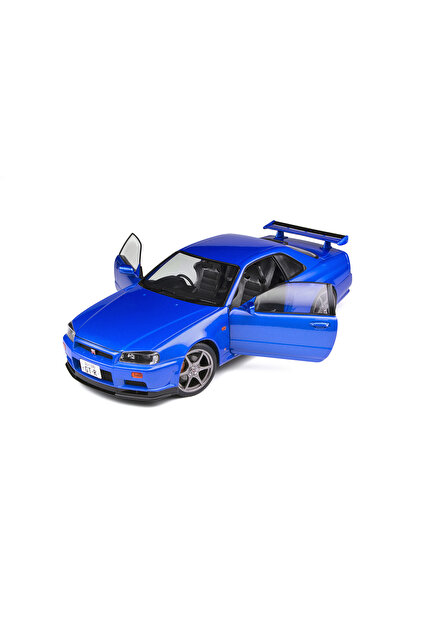 Solido 1:18 Ölçek 1999 Nissan Skyline GT-R R34 Diecast Metal