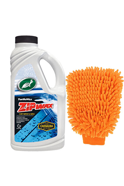 Turtle Wax Cilalı Oto Yıkama Şampuanı Zip Wax Konsantre 1 Litre