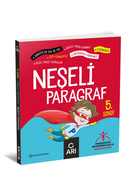 Arı 5. Sınıf Neşeli Paragraf Arı Yayınları