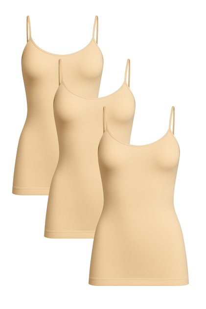 Women's Stitch-Free Shaping / Sculpting Undershirt – Non-Marking Stitch-Free Day Underwear 3-Pack