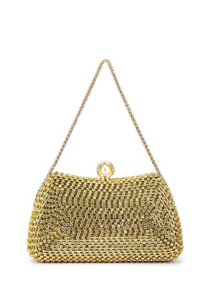Women's Vegan Yellow Evening Dress Bag
