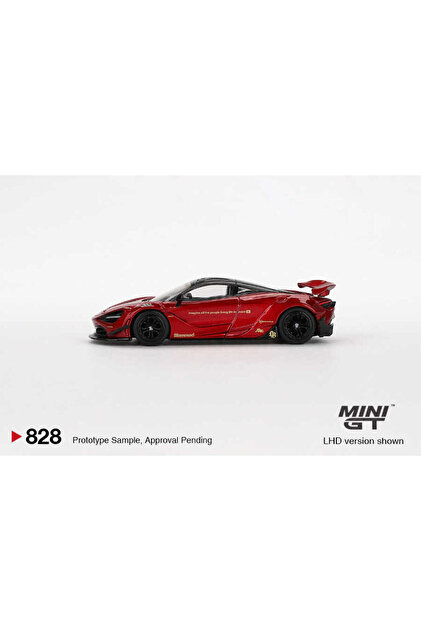 mini gt 1:64 McLaren 720S LB☆Works Gem Red Model Araba – Diecast