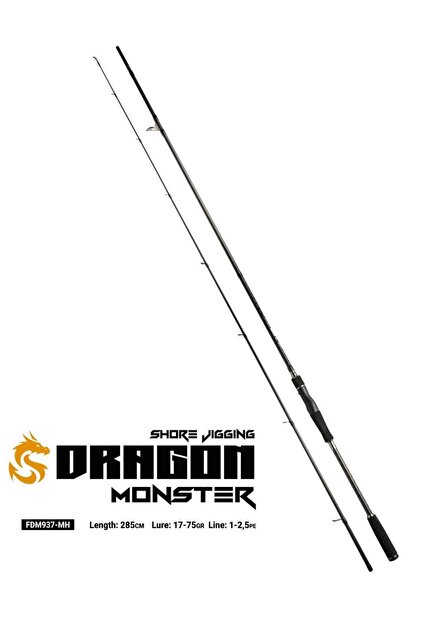 Fujin Dragon Monster 285cm 17-75gr Spin Kamışı - Fiyatı, Yorumları