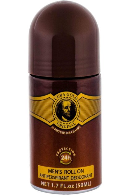 Deodorant roll-on antiperspirant Gold, barbati, 24 h, 50 ml