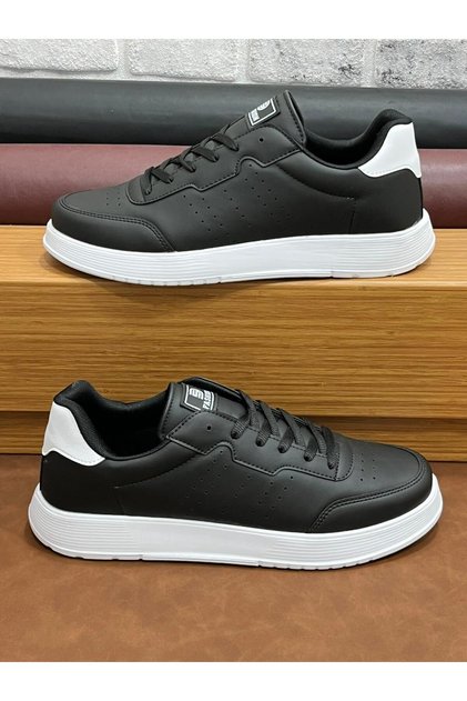 Orthopedic Large Size Comfortable Lightweight Soft Dark Step Men's Sports Shoes