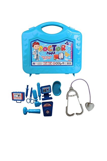 PopŞeker Çantalı Oyuncak Doktor Seti – Vakumlu Taşıma Çantalı