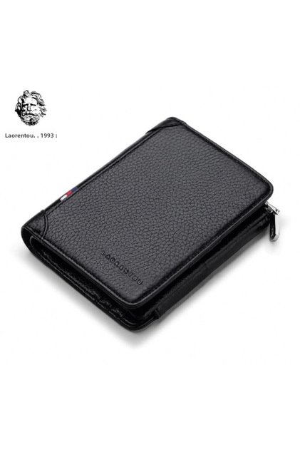 Men's Handmade Italian Genuine Leather Wallet Large Size