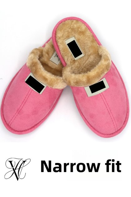 Unisex Soft Sole Fluffy Warm Lined Home Garden Bundle Slippers