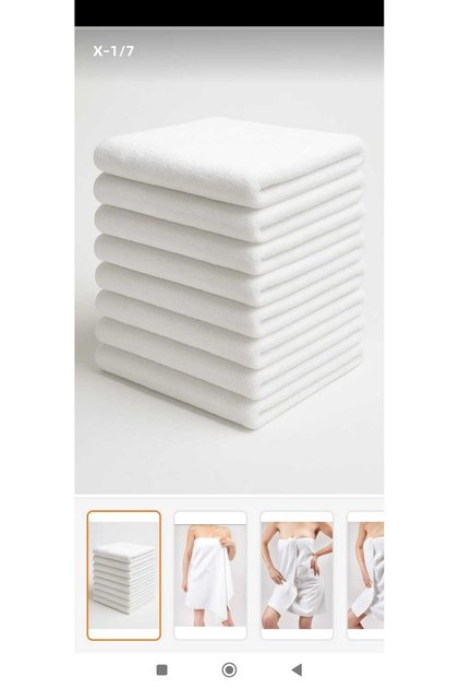 (1 Piece) (70 X 140 cm) Large Size Bath Towel, Shower Body Towel, Hotel Towel
