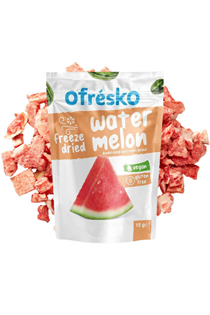 Ofrésko Kuru Meyve Cipsi Karpuz 15gr – Dondurularak Kurutulmuş