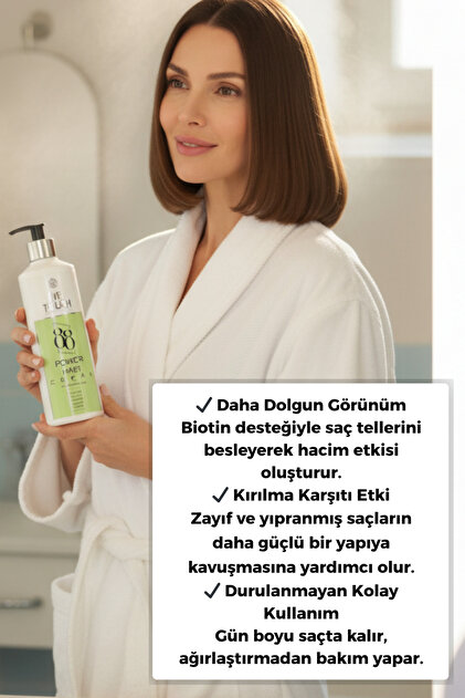 AVE TOUCH 88 Power Hair Cream - Durulanabilen Onarıcı Saç Bakım