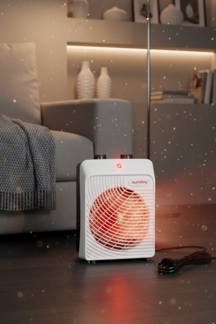Fanlı Isıtıcı Kare Kutu Fan, SFH01