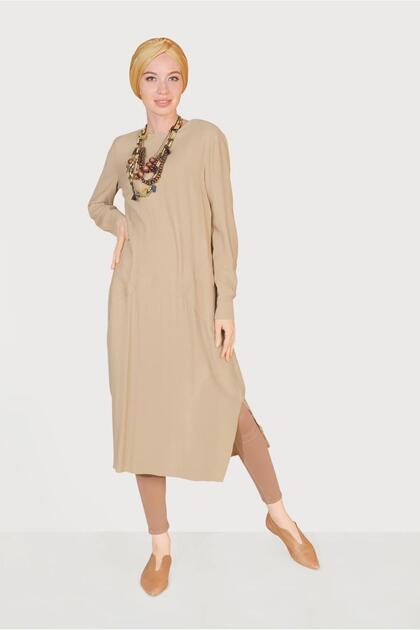 Asymetric Cut Pocket Tunic 40484