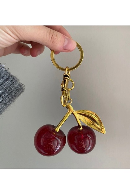ΚΛΕΙΔΙΛΙΚΟ CHERRY/ΤΣΑΝΤΑ ΓΟΥΡΜΑΝΤ /ΧΡΥΣΟ ΣΤΟΛΙΣΤΙΚΟ ΤΣΑΝΤΑ ΚΕΡΑΚΙ